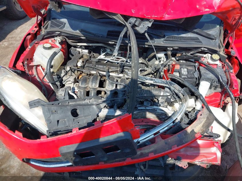 2012 Ford Fiesta Sel VIN: 3FADP4CJ4CM196864 Lot: 40020844