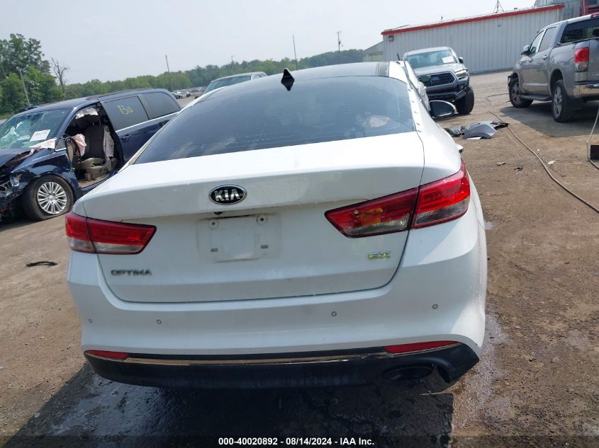 2016 KIA OPTIMA EX - 5XXGU4L30GG001383