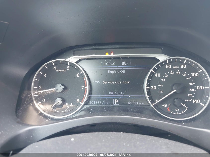 2021 Nissan Altima Sr Fwd VIN: 1N4BL4CV4MN324081 Lot: 40020909