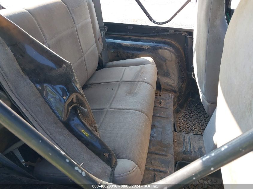 1997 Jeep Wrangler Sport VIN: 1J4FY19S3VP434578 Lot: 40020916