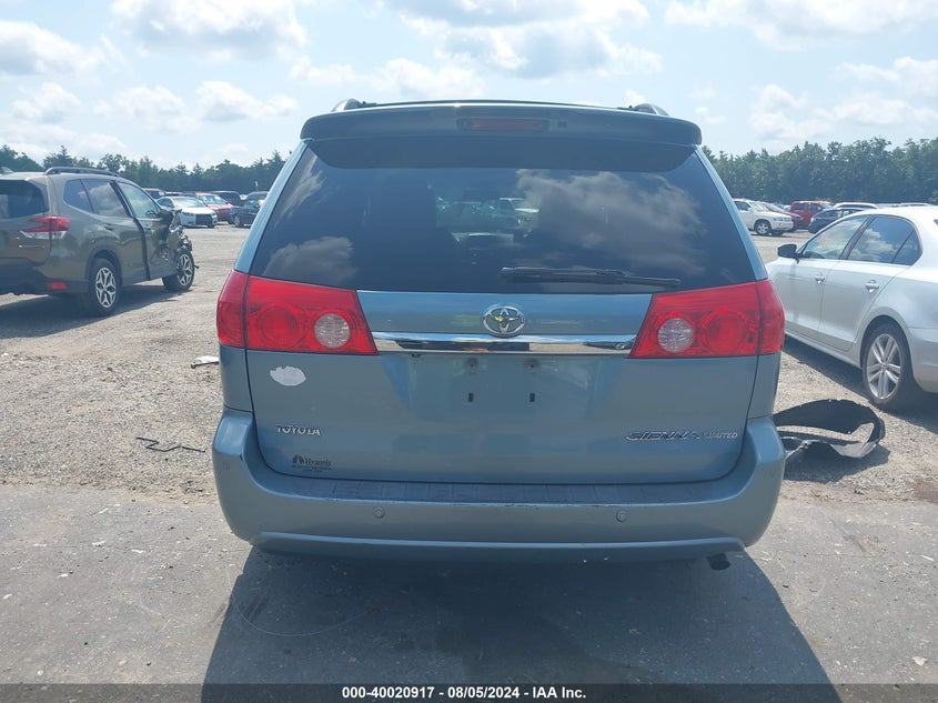 2009 Toyota Sienna Limited VIN: 5TDZK22C79S276769 Lot: 40020917