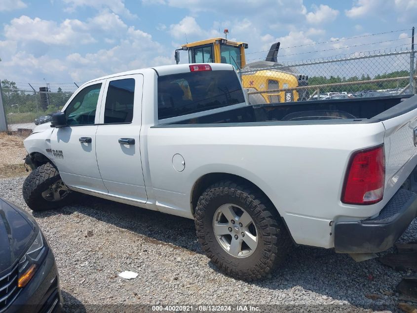 2017 Ram 1500 Tradesman Quad Cab 4X4 6'4 Box VIN: 1C6RR7FT6HS568400 Lot: 40020921