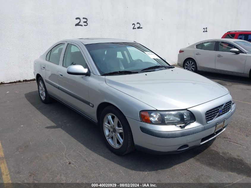 2002 Volvo S60 2.4T VIN: YV1RS58D522134056 Lot: 40020929