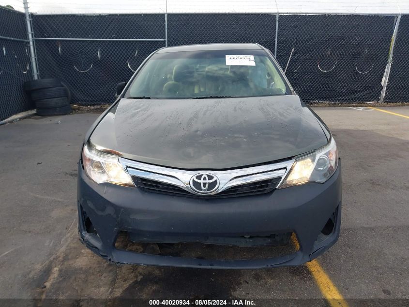 2013 Toyota Camry Le VIN: 4T1BF1FK7DU676994 Lot: 40020934