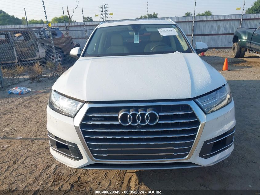 2019 Audi Q7 55 Premium/55 Se Premium VIN: WA1LAAF76KD048368 Lot: 40020949