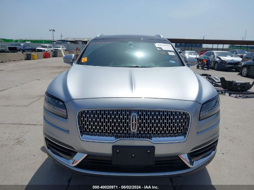 2020 Lincoln Nautilus Reserve VIN: 2LMPJ8KP9LBL10431 Lot: 40020971