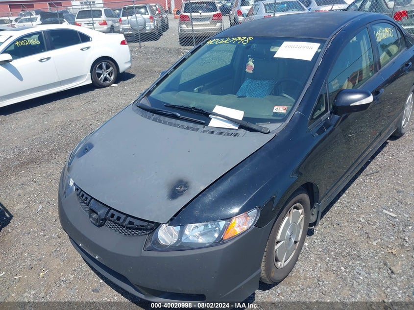 2009 Honda Civic Hybrid VIN: JHMFA36269S018049 Lot: 40020998