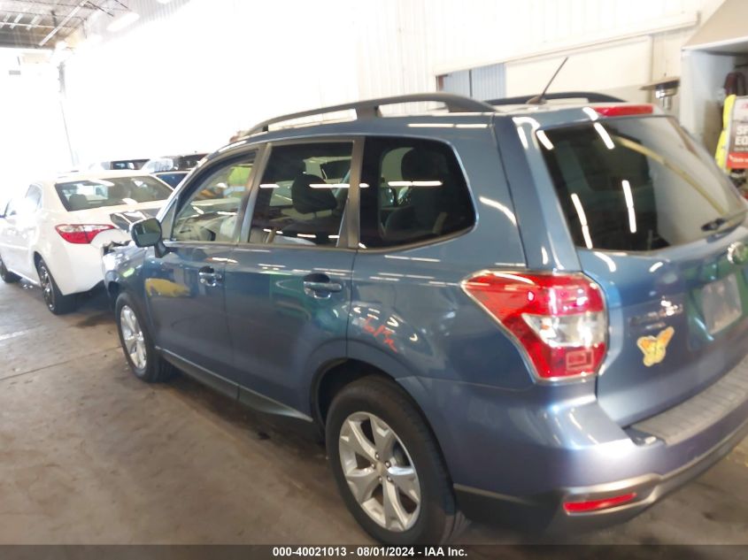 2015 Subaru Forester 2.5I Premium VIN: JF2SJADC4FH832050 Lot: 40021013