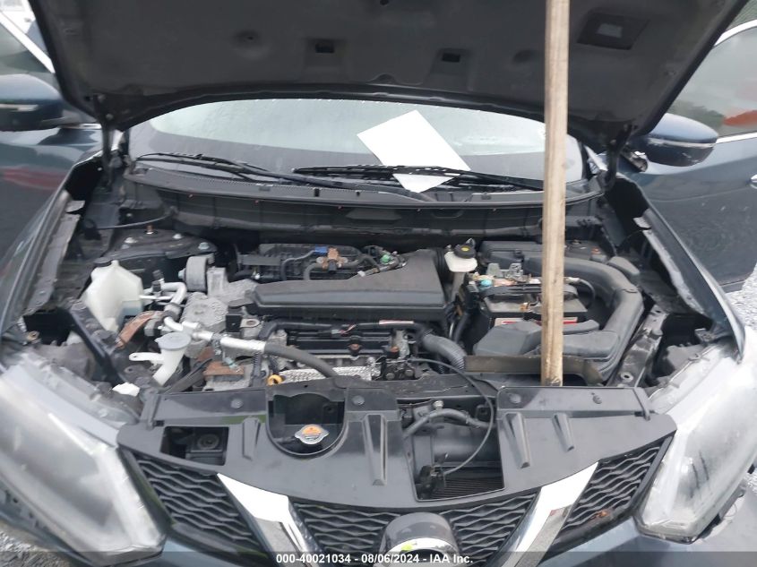 2015 Nissan Rogue Sv VIN: 5N1AT2MV2FC855881 Lot: 40021034