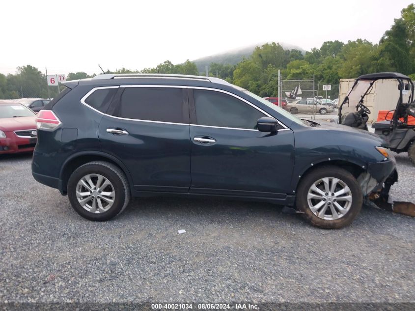 2015 Nissan Rogue Sv VIN: 5N1AT2MV2FC855881 Lot: 40021034