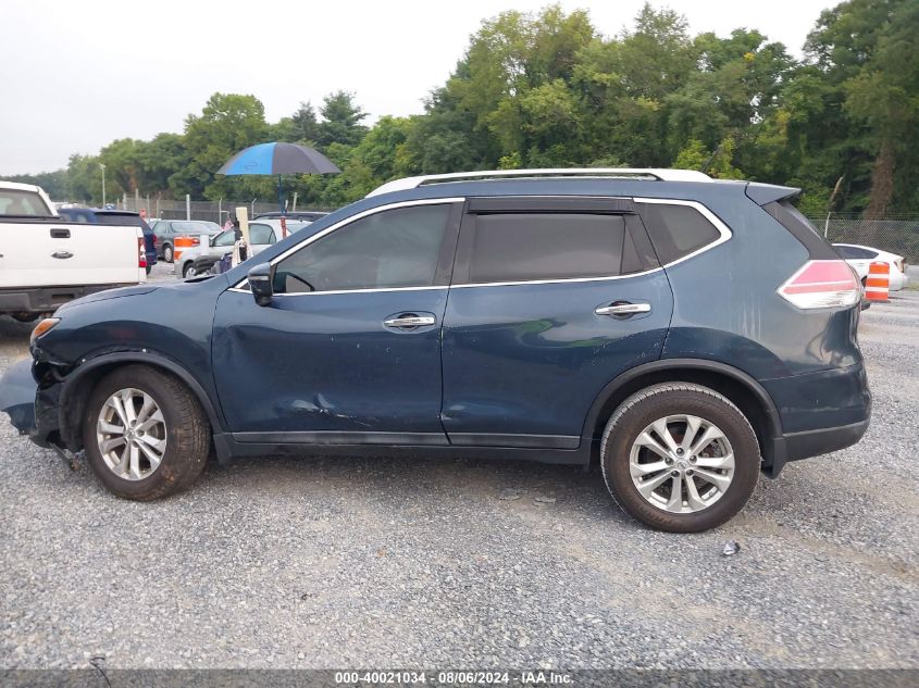 2015 Nissan Rogue Sv VIN: 5N1AT2MV2FC855881 Lot: 40021034