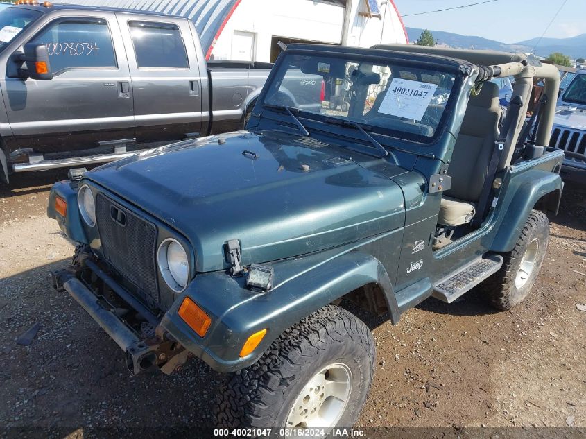 2003 Jeep Wrangler Sahara VIN: 1J4FA59S93P307679 Lot: 40021047