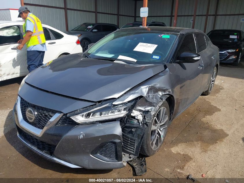 2020 Nissan Maxima Sl Xtronic Cvt VIN: 1N4AA6DV7LC377024 Lot: 40021057