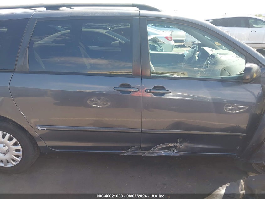 2006 Toyota Sienna Le VIN: 5TDZA23C56S405105 Lot: 40021058