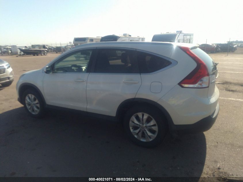 2014 Honda Cr-V Ex-L VIN: 5J6RM4H75EL005389 Lot: 40021071