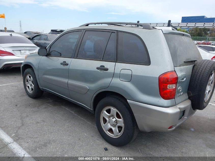 2004 Toyota Rav4 VIN: JTEGD20V040044740 Lot: 40021078