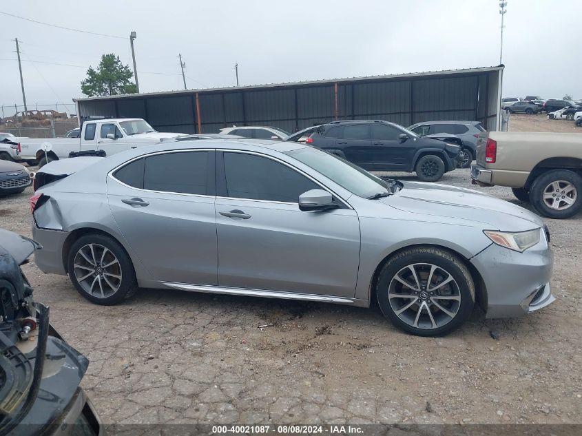 2018 Acura Tlx Tech Pkg VIN: 19UUB2F50JA003147 Lot: 40021087