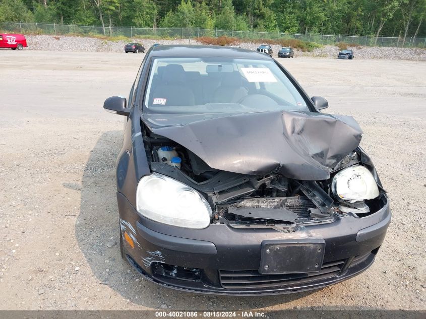 2009 Volkswagen Rabbit S VIN: WVWBB71KX9W065038 Lot: 40021086