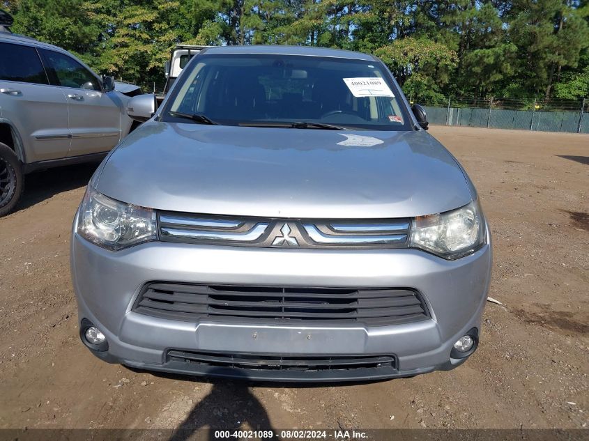 2014 Mitsubishi Outlander Gt VIN: JA4JZ4AX2EZ016775 Lot: 40021089