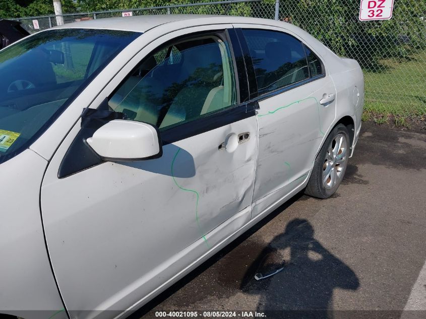 2012 Ford Fusion Se VIN: 3FAHP0HA6CR263115 Lot: 40021095