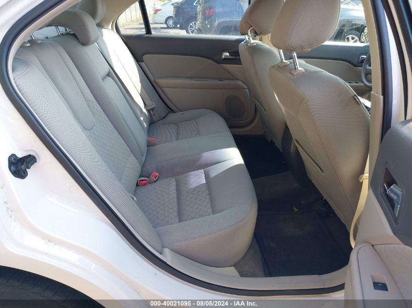 2012 Ford Fusion Se VIN: 3FAHP0HA6CR263115 Lot: 40021095