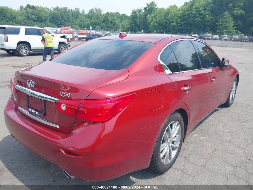 JN1BV7AR1EM690974 | 2014 INFINITI Q50