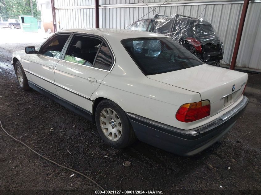 WBAGH8345YDP11893 | 2000 BMW 740IL