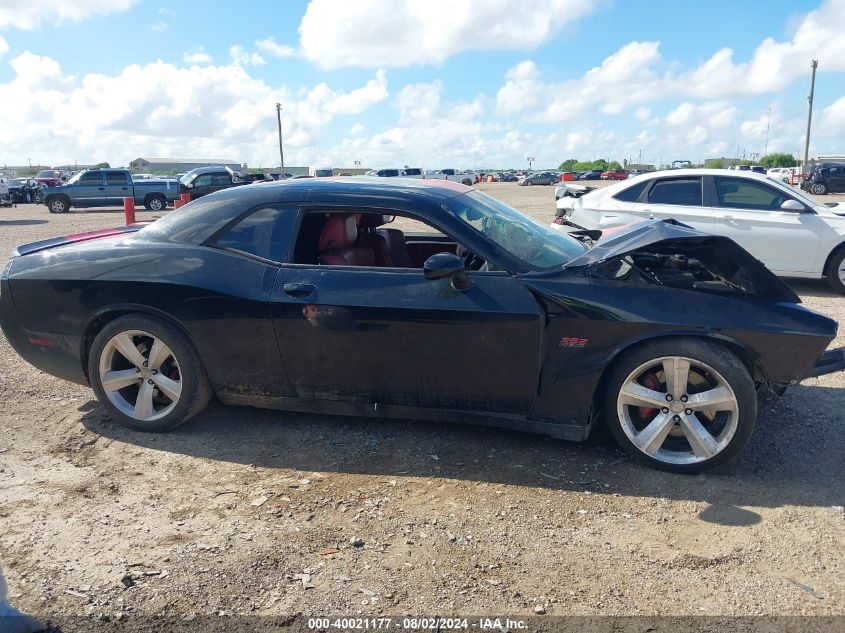 2013 Dodge Challenger Srt-8 VIN: 2C3CDYCJ9DH587695 Lot: 40021177