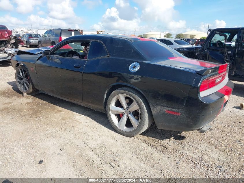 2013 Dodge Challenger Srt-8 VIN: 2C3CDYCJ9DH587695 Lot: 40021177