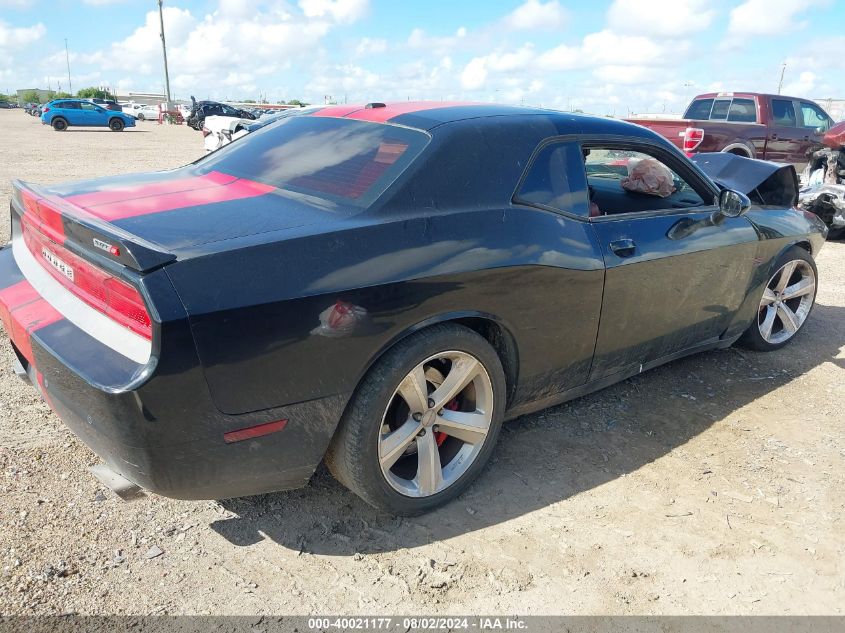 2013 Dodge Challenger Srt-8 VIN: 2C3CDYCJ9DH587695 Lot: 40021177