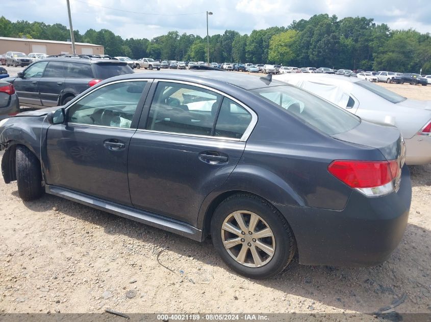 2012 Subaru Legacy 2.5I Premium VIN: 4S3BMCF67C3028116 Lot: 40021189