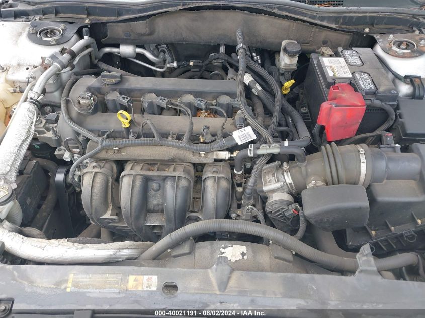 2012 Ford Fusion Sel VIN: 3FAHP0JA0CR262293 Lot: 40021191