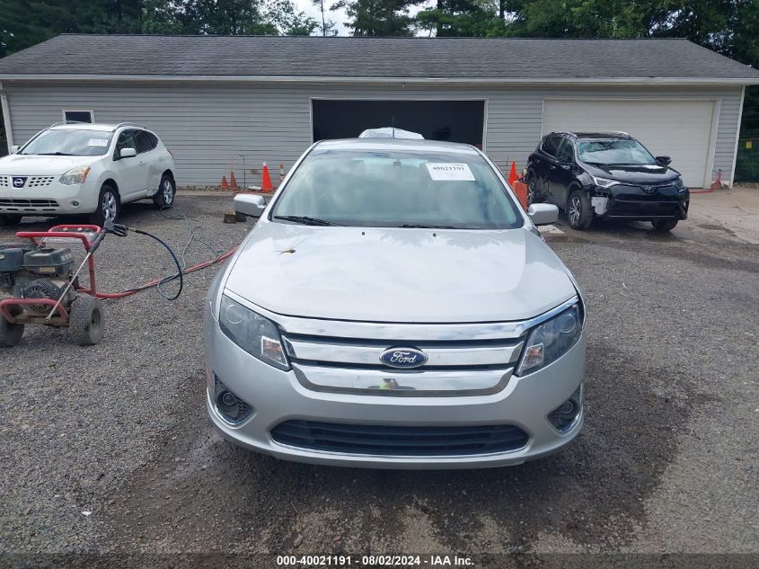 2012 Ford Fusion Sel VIN: 3FAHP0JA0CR262293 Lot: 40021191