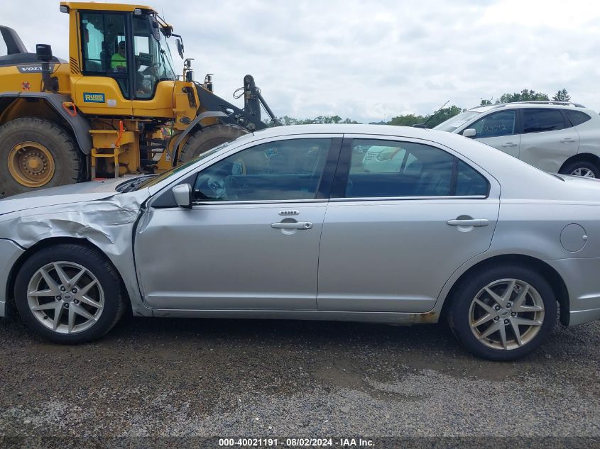 2012 Ford Fusion Sel VIN: 3FAHP0JA0CR262293 Lot: 40021191