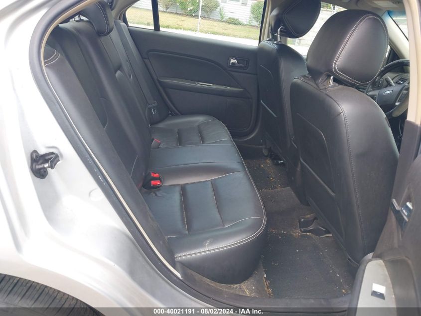 2012 Ford Fusion Sel VIN: 3FAHP0JA0CR262293 Lot: 40021191