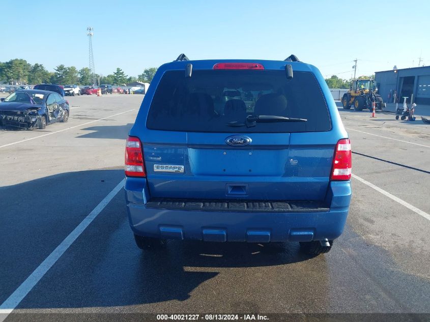 2010 Ford Escape Xlt VIN: 1FMCU0D78AKD12447 Lot: 40021227