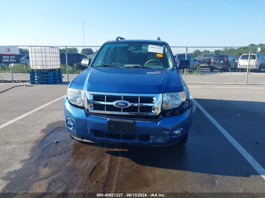 2010 Ford Escape Xlt VIN: 1FMCU0D78AKD12447 Lot: 40021227