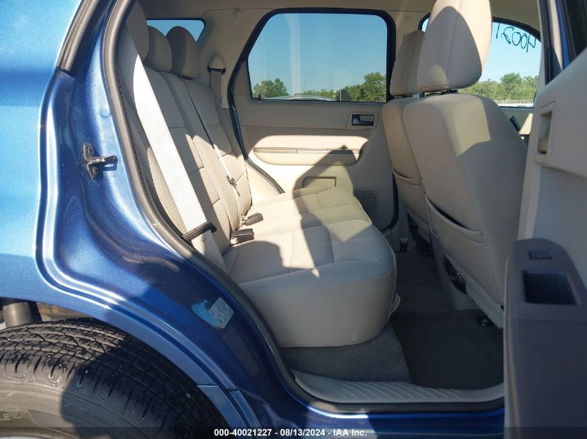 2010 Ford Escape Xlt VIN: 1FMCU0D78AKD12447 Lot: 40021227