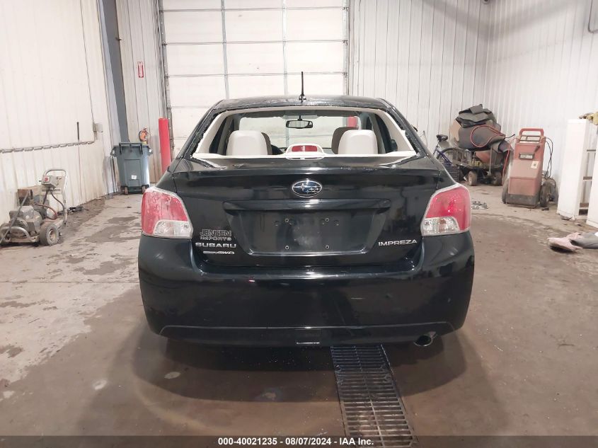 2012 Subaru Impreza 2.0I VIN: JF1GJAA67CH006149 Lot: 40021235