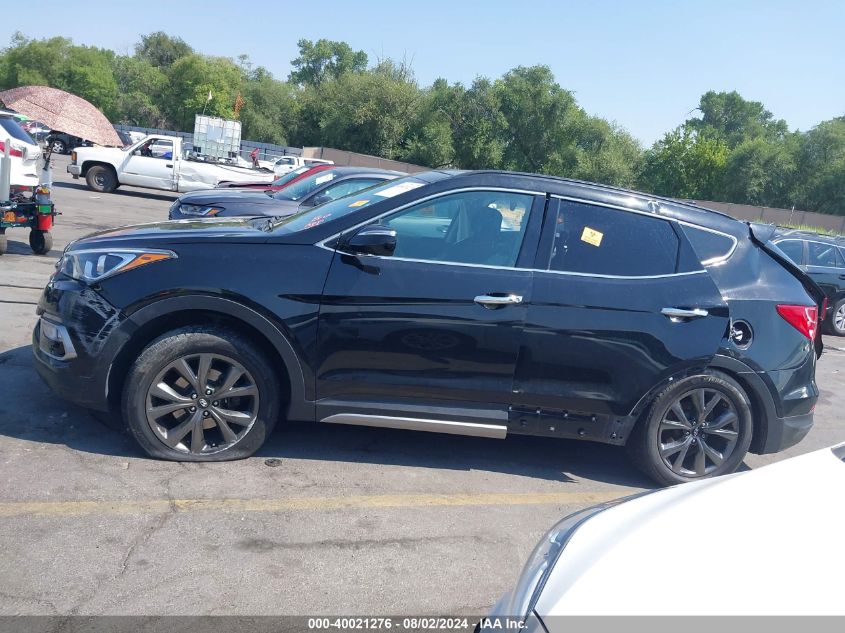 2017 HYUNDAI SANTA FE SPORT - 5XYZWDLAXHG484878