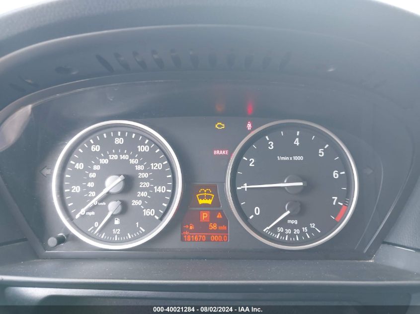 2010 BMW 528I I VIN: WBANU5C53AC126882 Lot: 40021284