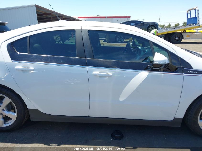 2013 Chevrolet Volt VIN: 1G1RA6E48DU102513 Lot: 40021288