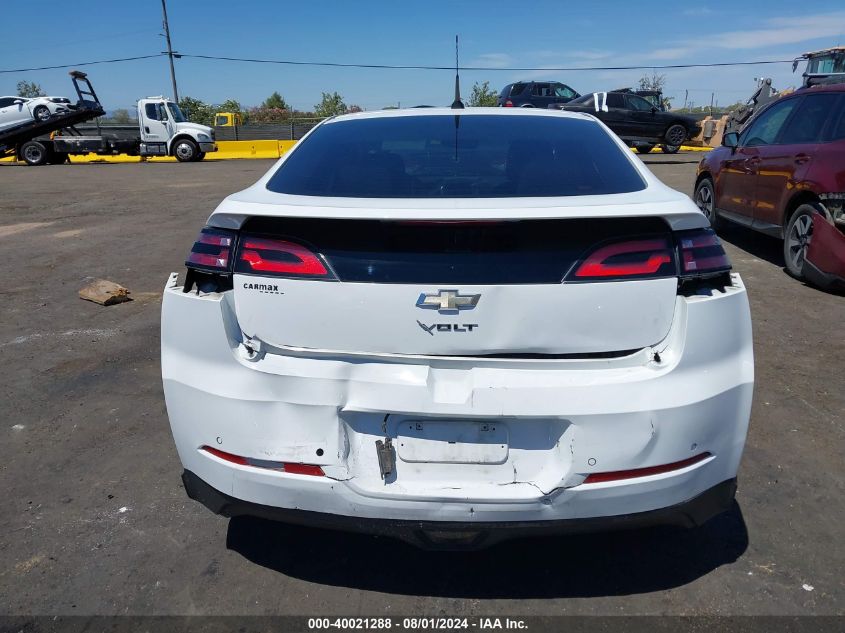 2013 Chevrolet Volt VIN: 1G1RA6E48DU102513 Lot: 40021288