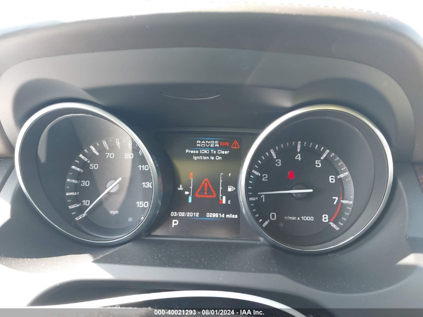 2013 LAND ROVER RANGE ROVER EVOQUE PURE - SALVV2BG7DH823389