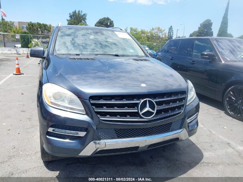 2012 Mercedes-Benz Ml 350 4Matic VIN: 4JGDA5HB4CA011255 Lot: 40021311