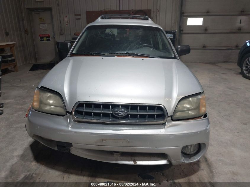 2004 Subaru Outback VIN: 4S3BH675147620813 Lot: 40021316