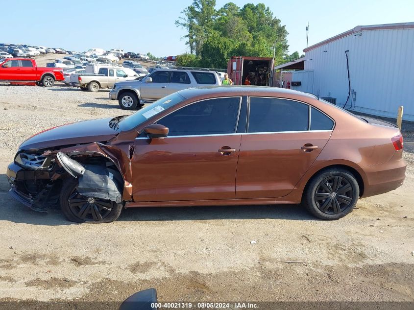 2017 Volkswagen Jetta 1.4T S VIN: 3VW167AJ9HM250717 Lot: 40021319