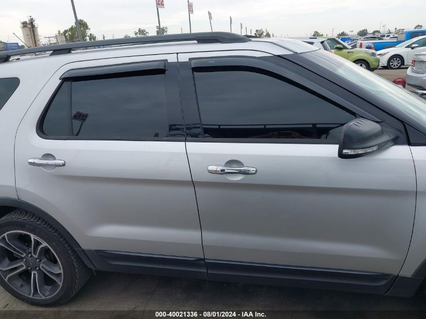 2014 Ford Explorer Sport VIN: 1FM5K8GT0EGA23061 Lot: 40021336