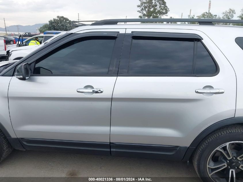 2014 Ford Explorer Sport VIN: 1FM5K8GT0EGA23061 Lot: 40021336