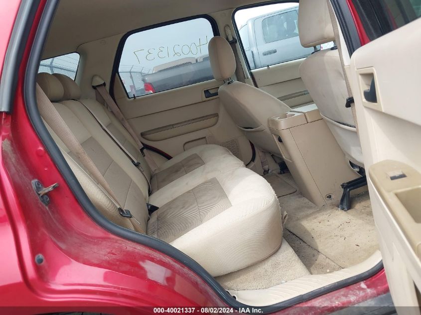 2008 Ford Escape Xlt VIN: 1FMCU03108KD30450 Lot: 40021337